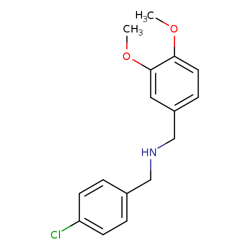 (4-chlorobenzyl)(3,4-dimethoxybenzyl)amine