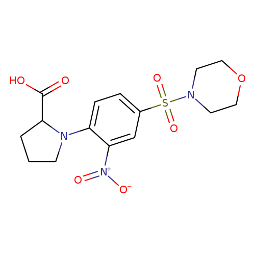 1-[4-(MORPHOLINE-4-SULFONYL)-2-NITRO-PHENYL]-PYRROLIDINE-2-CARBOXYLIC ACID