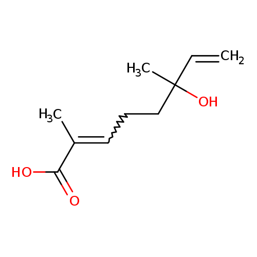6-Hydroxy-2,6-dimethyl-2,7-octadieic acid