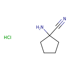 Cyclopentanecarbonitrile, 1-amino-, hydrochloride (1:1)