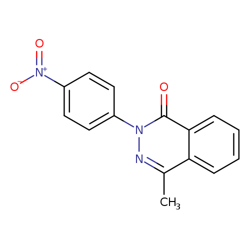 4-Methyl-2-(4-nitrophenyl)phthalazin-1(2h)-one