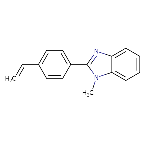 1H-Benzimidazole, 2-(4-ethenylphenyl)-1-methyl-