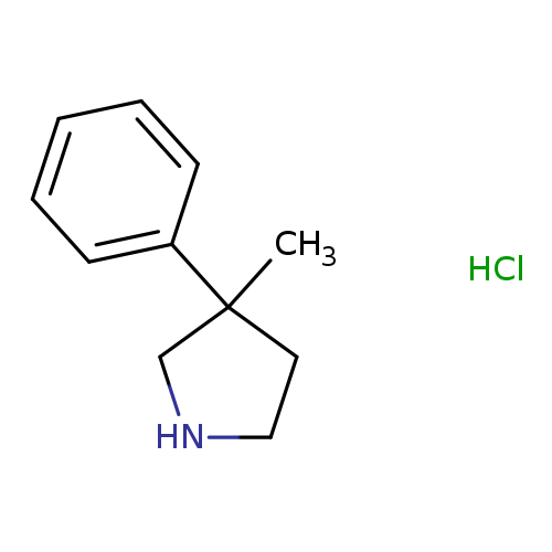 3-methyl-3-phenylpyrrolidinehydrochloride