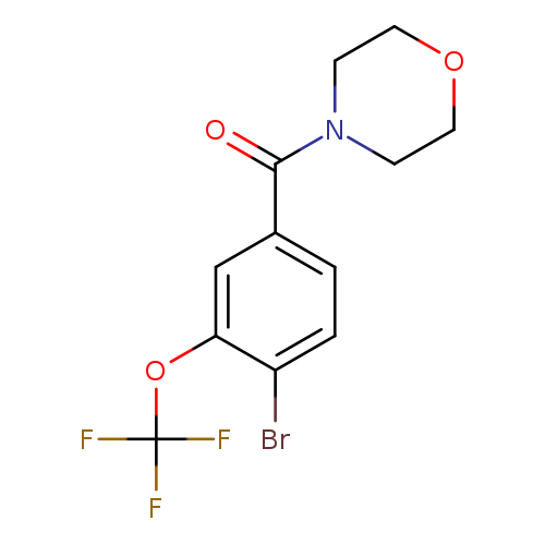(4-Bromo-3-(trifluoromethoxy)phenyl)(morpholino)methanone