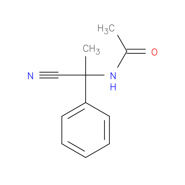 N-(1-cyano-1-phenylethyl)acetamide