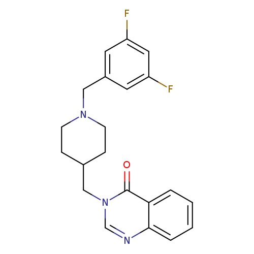 3-({1-[(3,5-difluorophenyl)methyl]piperidin-4-yl}methyl)-3,4-dihydroquinazolin-4-one