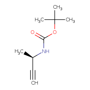 Carbamic acid, N-[(1R)-1-methyl-2-propyn-1-yl]-,1,-dimethylethyl ester