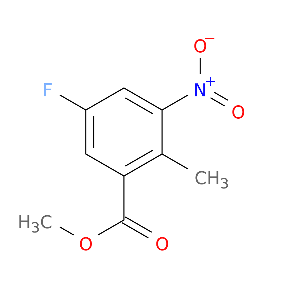 Methyl 5-fluoro-2-methyl-3-nitrobenzoate