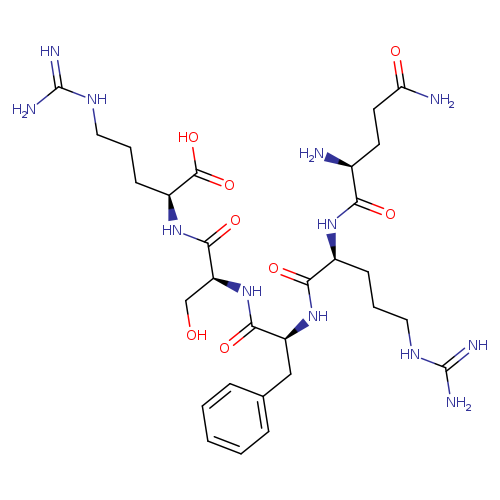 L-Glutaminyl-L-arginyl-L-phenylalanyl-L-seryl-L-arginine