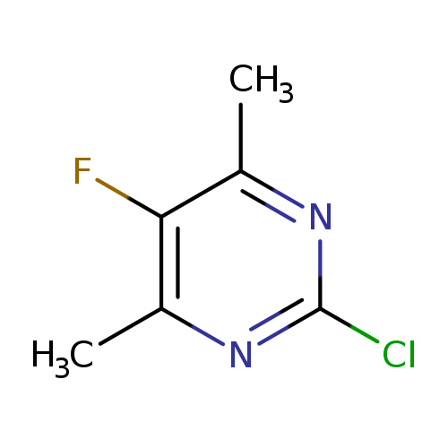 Pyrimidine, 2-chloro-5-fluoro-4,6-dimethyl-