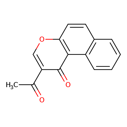 2-acetyl-1H-benzo[f]chromen-1-one