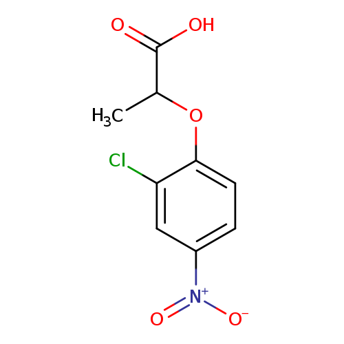 2-(2-Chloro-4-nitrophenoxy)propanoic acid