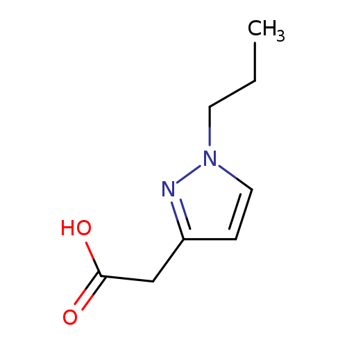 2-(1-Propyl-1H-pyrazol-3-yl)acetic acid