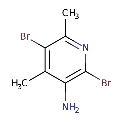 2,5-dibromo-4,6-dimethylpyridin-3-amine
