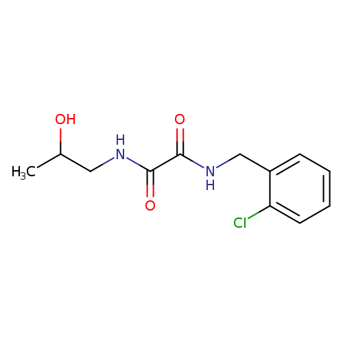 N'-[(2-chlorophenyl)methyl]-N-(2-hydroxypropyl)ethanediamide