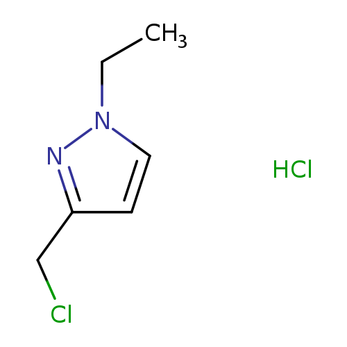 3-(Chloromethyl)-1-ethyl-1H-pyrazole hydrochloride