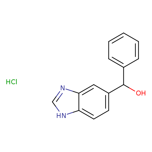 1H-1,3-Benzodiazol-5-yl(phenyl)methanol, HCl