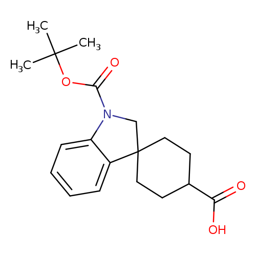 1'-(tert-Butoxycarbonyl)spiro[cyclohexane-1,3'-indoline]-4-carboxylic acid