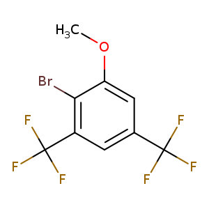 Benzene, 2-bromo-1-methoxy-3,5-bis(trifluoromethyl)-