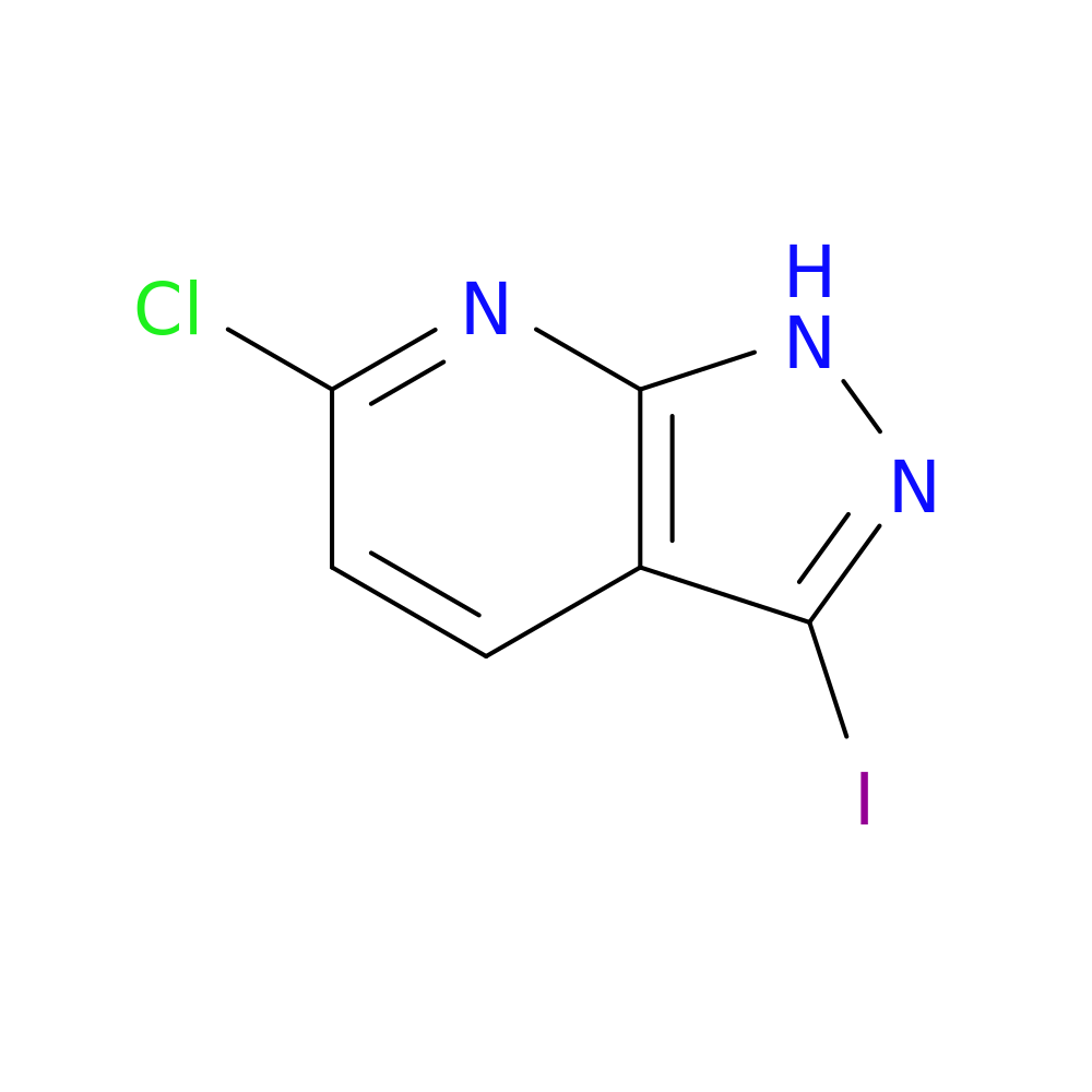 6-Chloro-3-iodo-1H-pyrazolo[3,4-b]pyridine