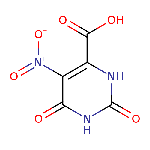 4-Pyrimidinecarboxylic acid, 1,2,3,6-tetrahydro-5-nitro-2,6-dioxo-
