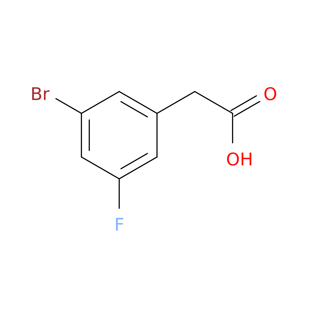 Benzeneacetic acid, 3-bromo-5-fluoro-