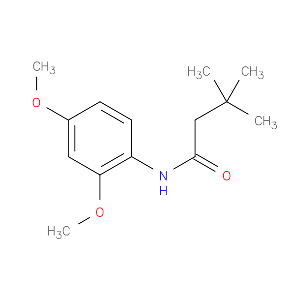 N-(2,4-dimethoxyphenyl)-3,3-dimethylbutanamide