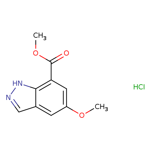 methyl5-methoxy-1H-indazole-7-carboxylatehydrochloride