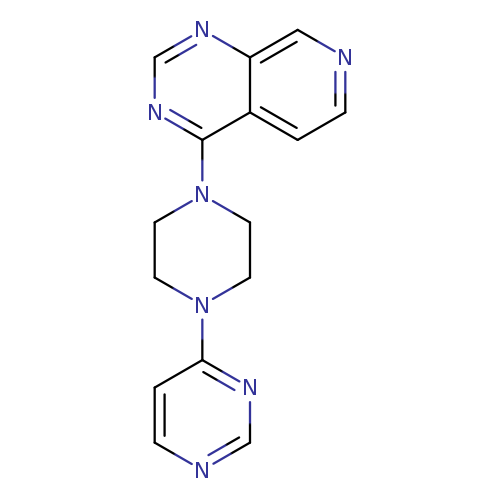 4-(4-{pyrido[3,4-d]pyrimidin-4-yl}piperazin-1-yl)pyrimidine