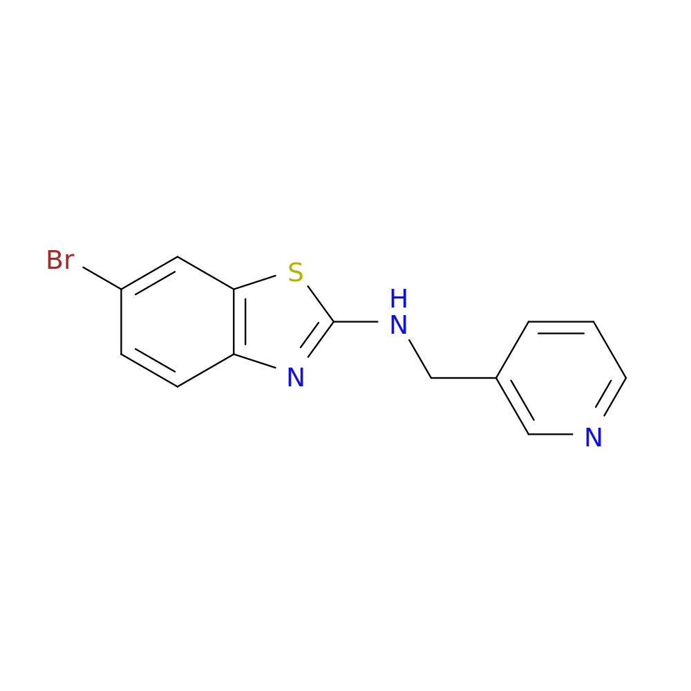 6-Bromo-n-(pyridin-3-ylmethyl)-1,3-benzothiazol-2-amine