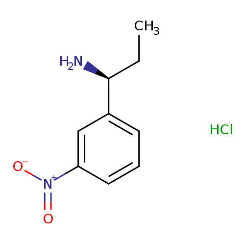 (1S)-1-(3-nitrophenyl)propan-1-amine hydrochloride