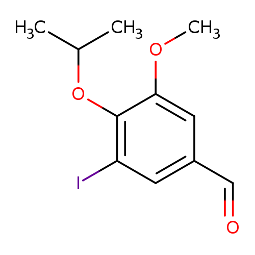 3-iodo-4-isopropoxy-5-methoxybenzaldehyde