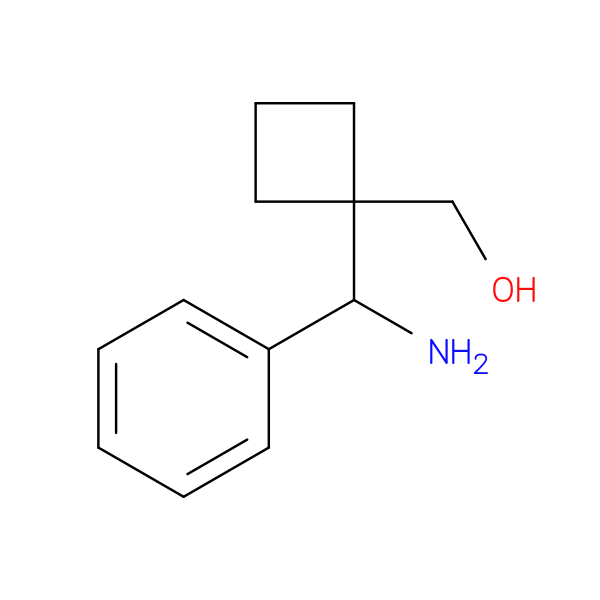 {1-[amino(phenyl)methyl]cyclobutyl}methanol