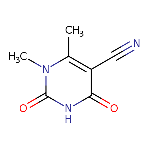 1,6-dimethyl-2,4-dioxo-1,2,3,4-tetrahydropyrimidine-5-carbonitrile