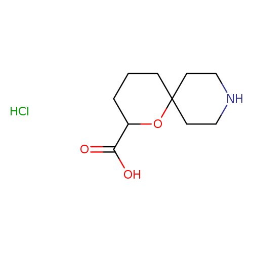 1-oxa-9-azaspiro[5.5]undecane-2-carboxylicacidhydrochloride