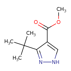 Methyl 3-(tert-butyl)-1h-pyrazole-4-carboxylate