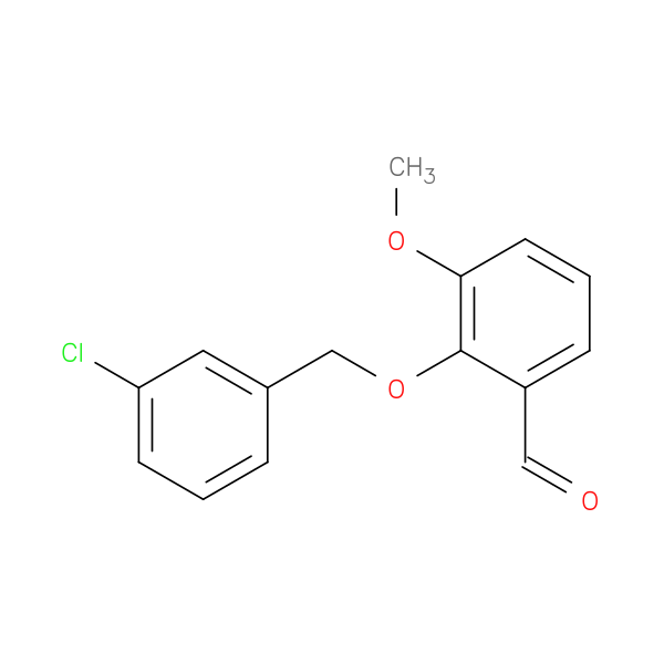 2-[(3-Chlorobenzyl)oxy]-3-methoxybenzaldehyde