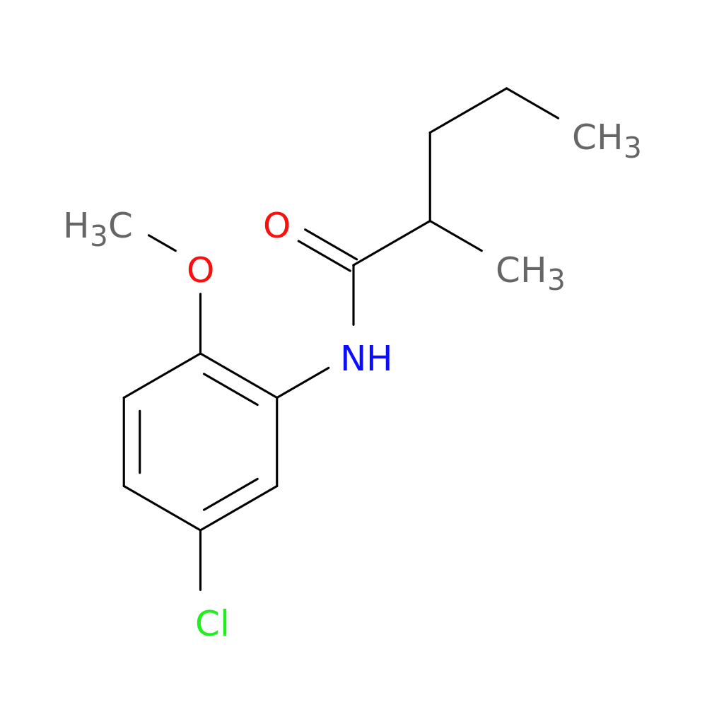5'-CHLORO-2'-METHOXY-2-METHYLVALERANILIDE