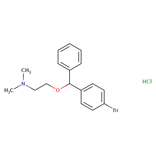 BROMODIPHENHYDRAMINE   HYDROCHLORIDE