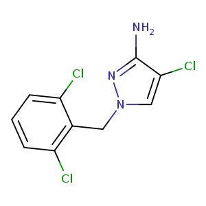 4-Chloro-1-(2,6-dichlorobenzyl)-1H-pyrazol-3-amine