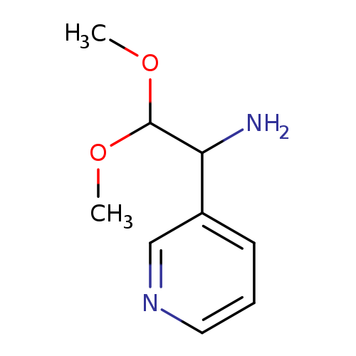2,2-dimethoxy-1-(pyridin-3-yl)ethan-1-amine