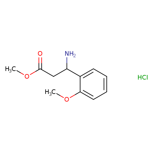 Methyl3-amino-3-(2-methoxyphenyl)propanoatehydrochloride