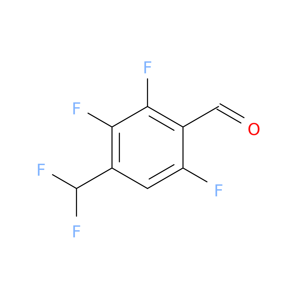 4-(difluoromethyl)-2,3,6-trifluorobenzaldehyde