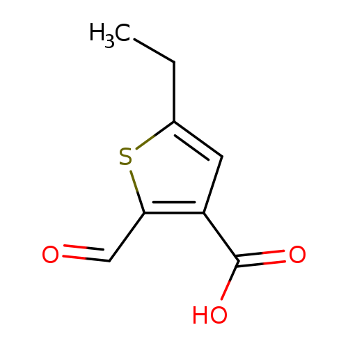 5-ethyl-2-formylthiophene-3-carboxylic acid