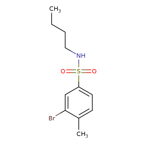 N-Butyl 3-bromo-4-methylbenzenesulfonamide