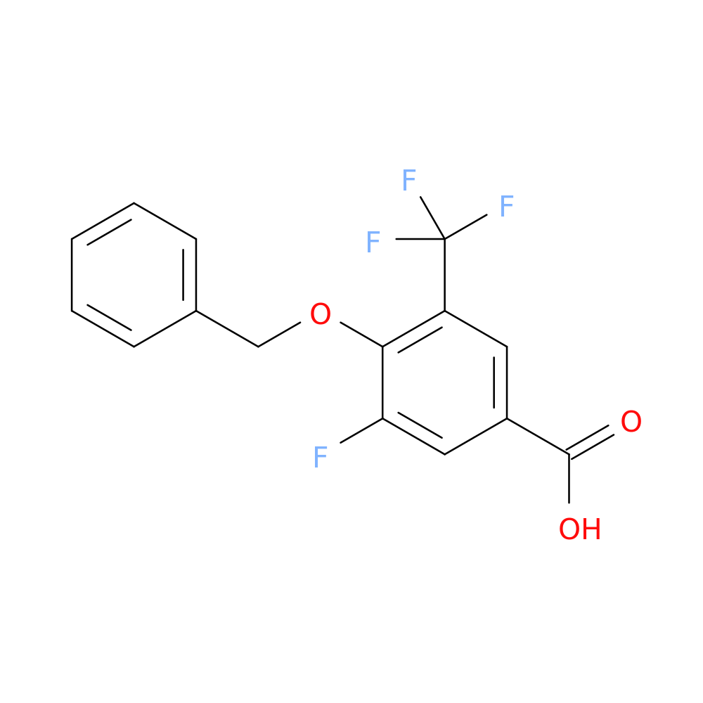 4-(Benzyloxy)-3-fluoro-5-(trifluoromethyl)benzoic acid