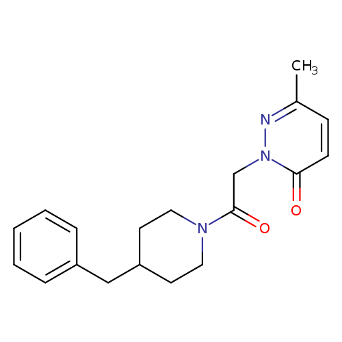2-[2-(4-benzylpiperidin-1-yl)-2-oxoethyl]-6-methyl-2,3-dihydropyridazin-3-one