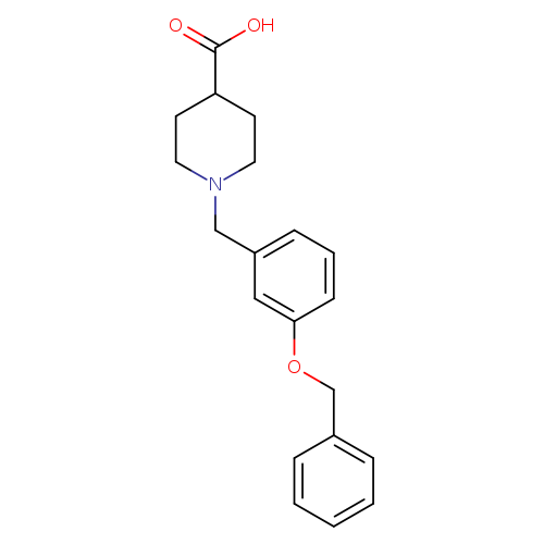 1-[3-(Benzyloxy)benzyl]-4-piperidinecarboxylic acid