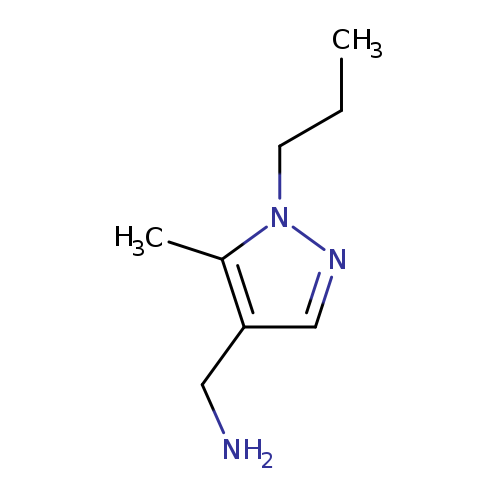 (5-Methyl-1-propyl-1h-pyrazol-4-yl)methylamine