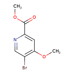 2-Pyridinecarboxylic acid, 5-bromo-4-methoxy-, methyl ester